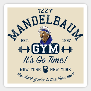 Izzy Mandelbaum Gym Lts Magnet